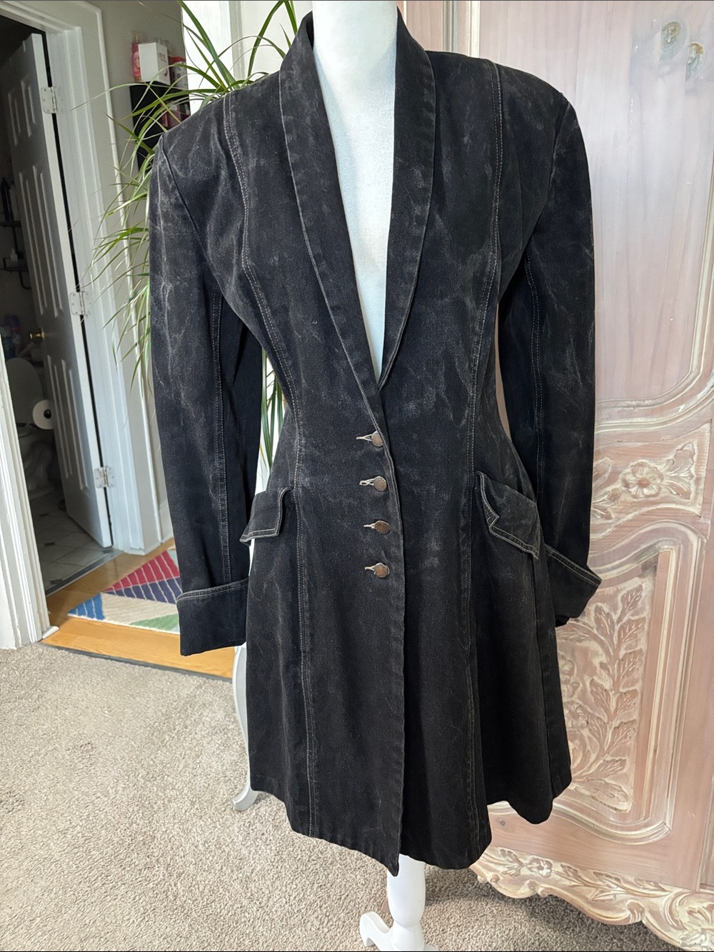 Vintage Norma Kamali Denim Jacket